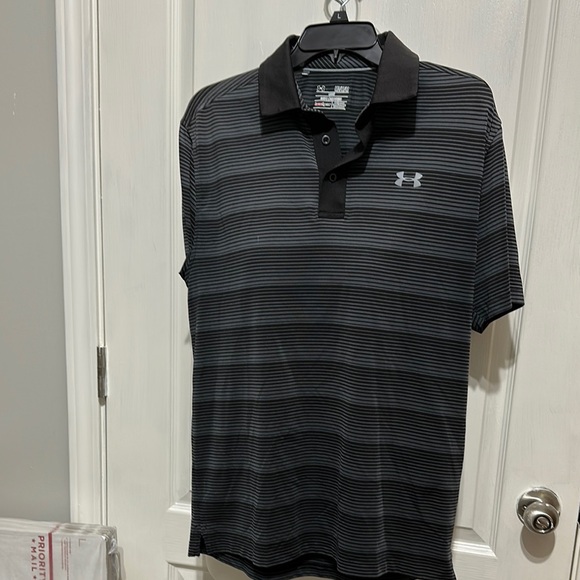 Under Armour Men's Black Polo Shirt - Picture 1 of 5